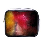 Red galaxy paint Mini Toiletries Bag (One Side) Front