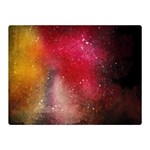 Red galaxy paint Double Sided Flano Blanket (Mini)  35 x27  Blanket Front