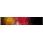 Red galaxy paint Large Flano Scarf  Front