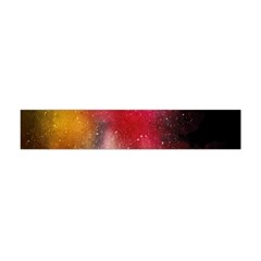 Red Galaxy Paint Flano Scarf (mini) by goljakoff