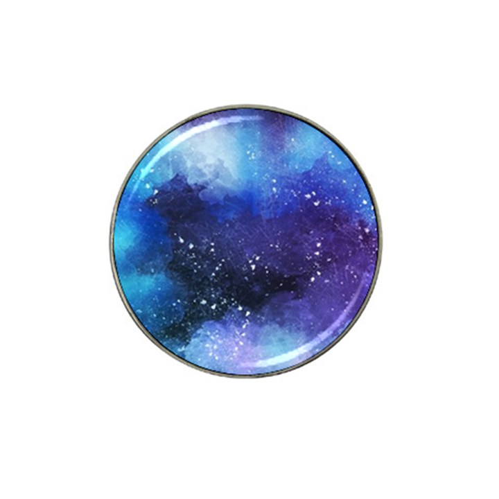 Blue space paint Hat Clip Ball Marker (10 pack)