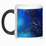 Blue space paint Morph Mugs Left