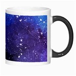 Blue space paint Morph Mugs Right