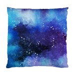 Blue space paint Standard Cushion Case (One Side) Front