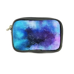 Blue Space Paint Coin Purse by goljakoff