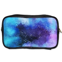 Blue Space Paint Toiletries Bag (one Side) by goljakoff