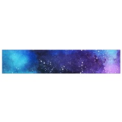 Blue space paint Small Flano Scarf