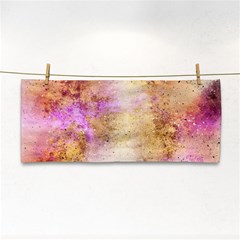 Golden Paint Hand Towel by goljakoff