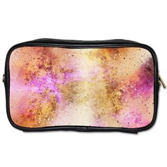 Golden Paint Toiletries Bag (one Side) by goljakoff