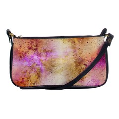 Golden Paint Shoulder Clutch Bag by goljakoff