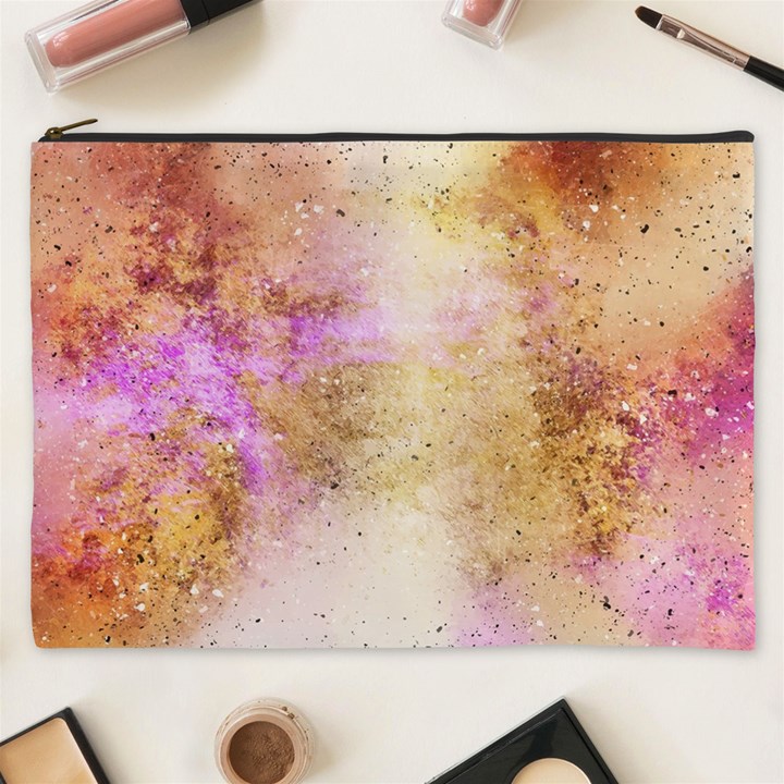 Golden paint Cosmetic Bag (XXXL)