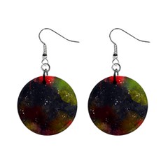 Color Splashes Mini Button Earrings by goljakoff