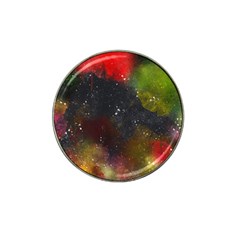 Color Splashes Hat Clip Ball Marker by goljakoff