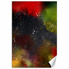 Color Splashes Canvas 20  X 30  by goljakoff