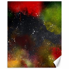 Color Splashes Canvas 11  X 14  by goljakoff