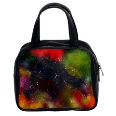 Color Splashes Classic Handbag (two Sides) by goljakoff