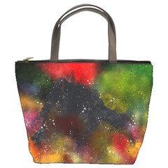 Color Splashes Bucket Bag by goljakoff