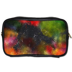 Color Splashes Toiletries Bag (one Side) by goljakoff