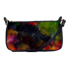 Color Splashes Shoulder Clutch Bag by goljakoff