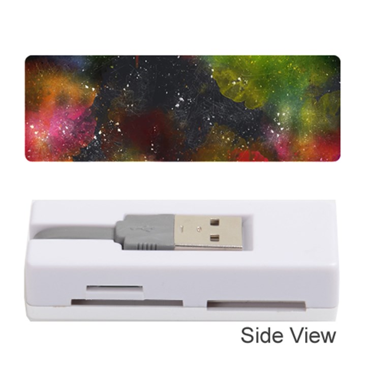 Color splashes Memory Card Reader (Stick)