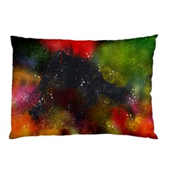 Color Splashes Pillow Case (two Sides) by goljakoff