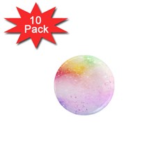 Rainbow Splashes 1  Mini Magnet (10 Pack)  by goljakoff