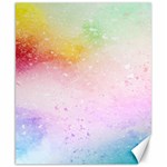 Rainbow splashes Canvas 8  x 10  8.15 x9.66  Canvas - 1