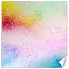 Rainbow Splashes Canvas 20  X 20  by goljakoff