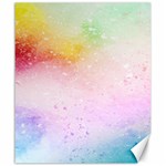 Rainbow splashes Canvas 20  x 24  19.57 x23.15  Canvas - 1