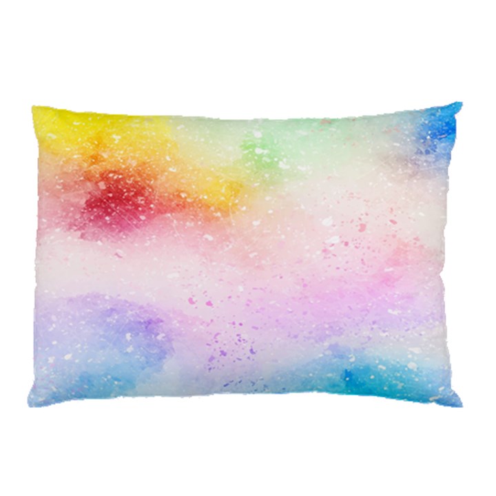 Rainbow splashes Pillow Case