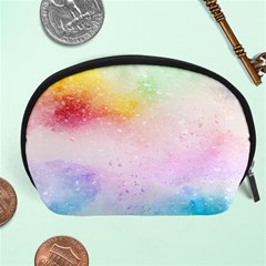 Rainbow Splashes Accessory Pouch (large) by goljakoff