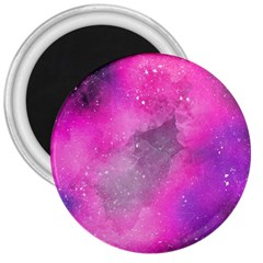 Purple Space 3  Magnets by goljakoff