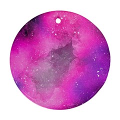 Purple Space Ornament (round) by goljakoff