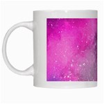 Purple space White Mugs Left