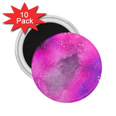 Purple Space 2 25  Magnets (10 Pack)  by goljakoff