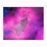 Purple space Small Glasses Cloth Front