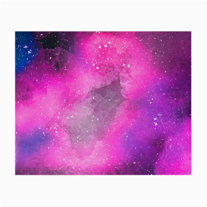 Purple space Small Glasses Cloth