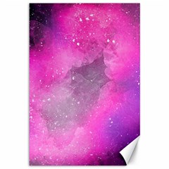 Purple Space Canvas 12  X 18  by goljakoff