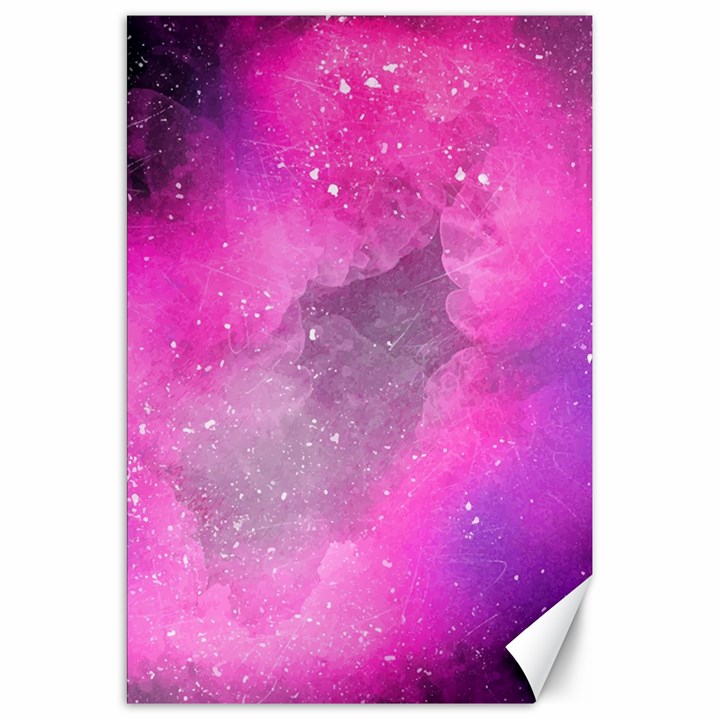 Purple space Canvas 20  x 30 