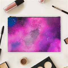 Purple Space Cosmetic Bag (large) by goljakoff