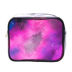 Purple Space Mini Toiletries Bag (one Side) by goljakoff