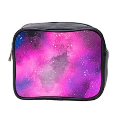 Purple Space Mini Toiletries Bag (two Sides) by goljakoff