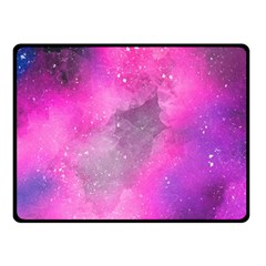 Purple Space Fleece Blanket (small) by goljakoff