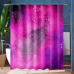 Purple Space Shower Curtain 60  X 72  (medium)  by goljakoff