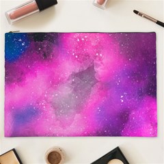 Purple Space Cosmetic Bag (xxl) by goljakoff