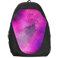 Purple Space Backpack Bag by goljakoff