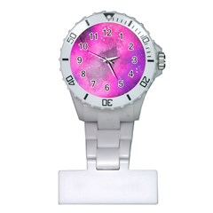 Purple Space Plastic Nurses Watch by goljakoff