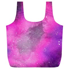 Purple Space Full Print Recycle Bag (xl) by goljakoff