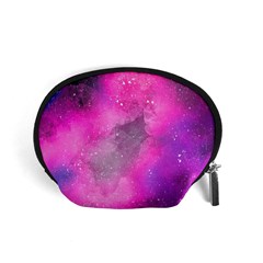 Purple Space Accessory Pouch (small) by goljakoff