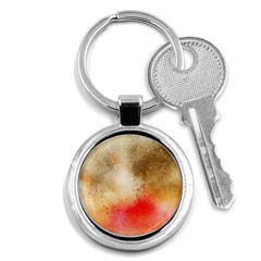 Golden Paint Key Chain (round) by goljakoff